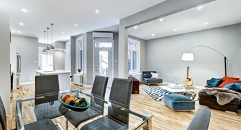 Home Staging Fully renovated apartment in the old part of Montreal