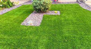 Grass Care for Healthy, Green Spaces A beautiful artificial lawn