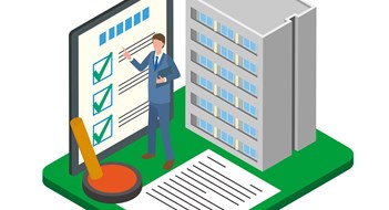 Assessing Your Community Insurance Policies Image illustration of purchasing an apartment